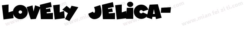 Lovely Jelica字体转换